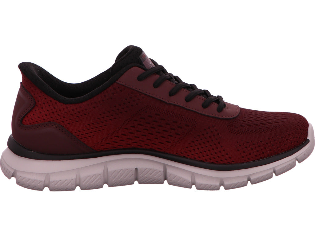 Skechers Herren Slipper Track Revno in rot