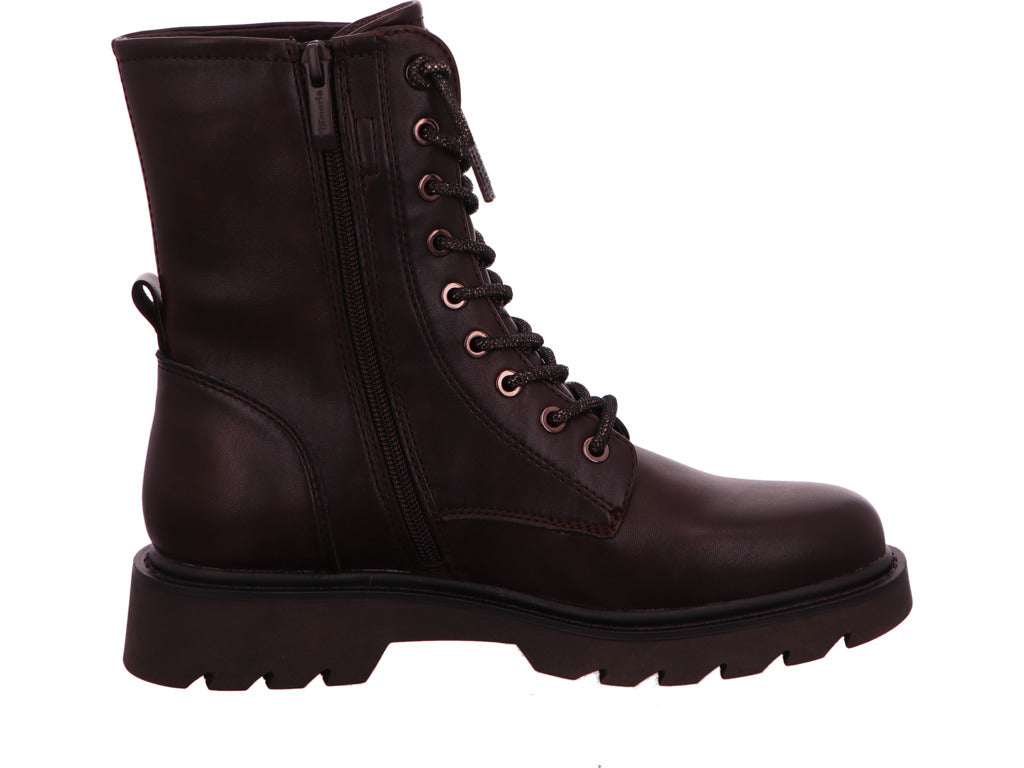 Tamaris Damen Stiefel in dunkelbraun
