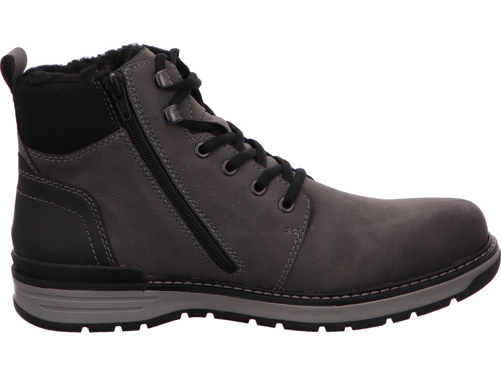 Rieker Herren Stiefel in grau-bunt-kombiniert
