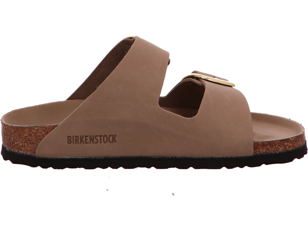 Birkenstock Damen Pantolette Arizona Big Buckle in hellbraun