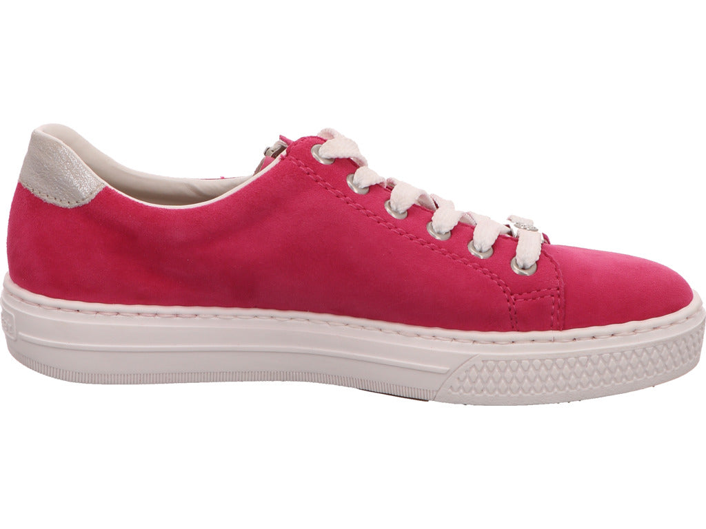 Rieker damessneakers in fuchsia