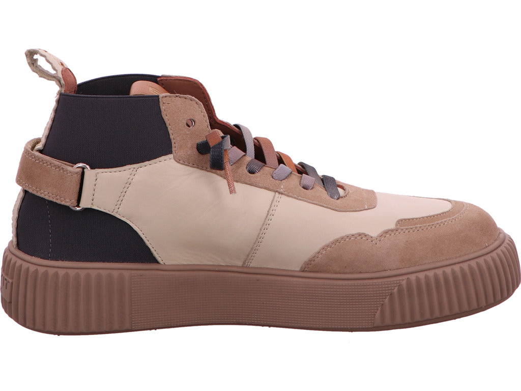 Crickit Damen Stiefel in beige-bunt-kombiniert
