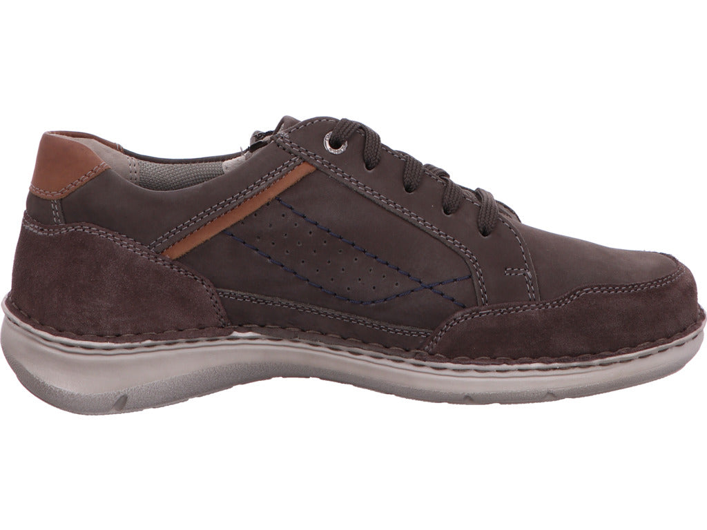 Josef Seibel Herren Halbschuh New Anvers 11 in grau-bunt-kombiniert