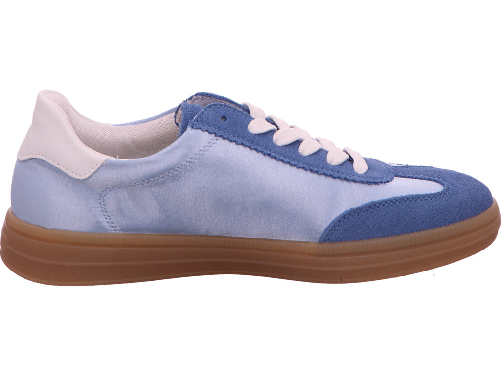 Remonte Damen Sneaker in blau-bunt-kombiniert