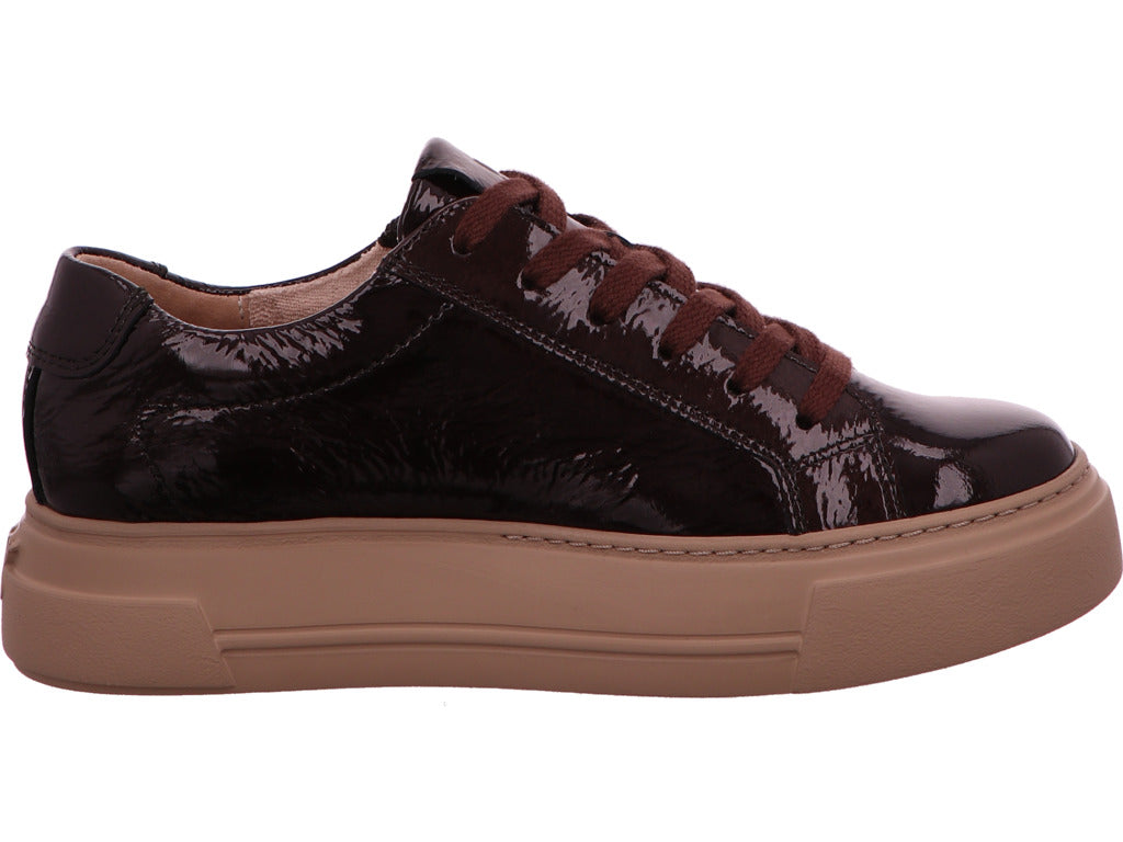 Paul Green Damen Sneaker in dunkelbraun