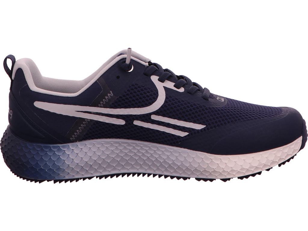 tenhaag Herren Sneaker in blau-bunt-kombiniert