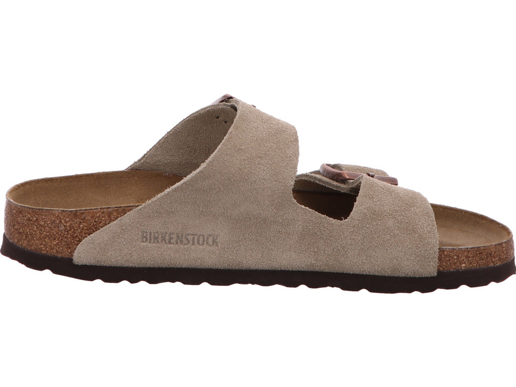 Birkenstock Damen Pantolette Arizona in taupe