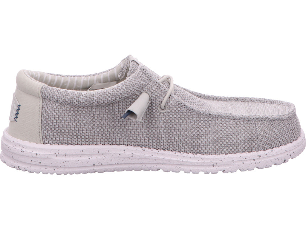 Hey Dude Herren Slipper Wally Stretch Sox in grau