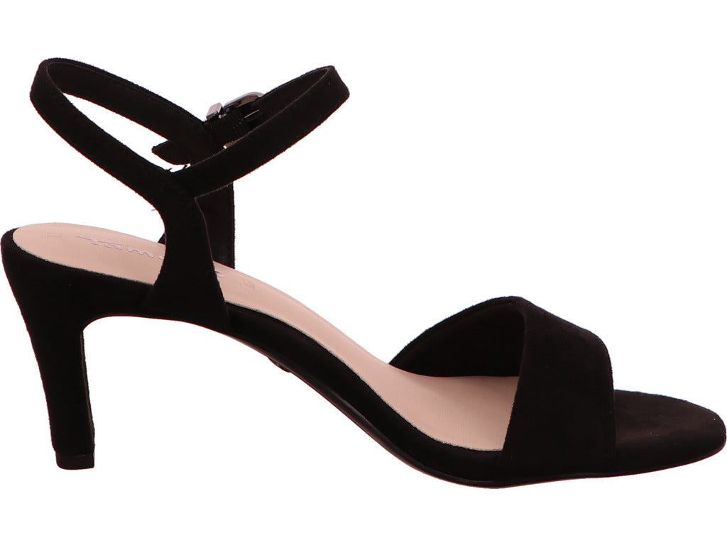 Tamaris Damen Sandalette in schwarz