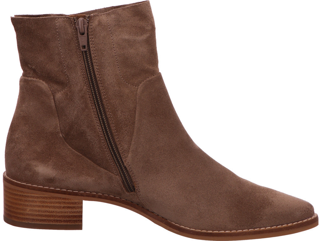 Paul Green Damen Stiefel in dunkelbeige