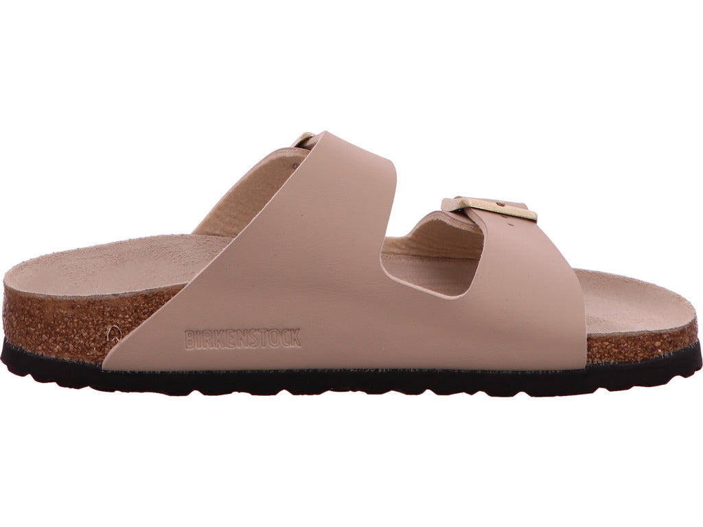 Birkenstock Damen Pantolette Arizona in beige-bunt-kombiniert