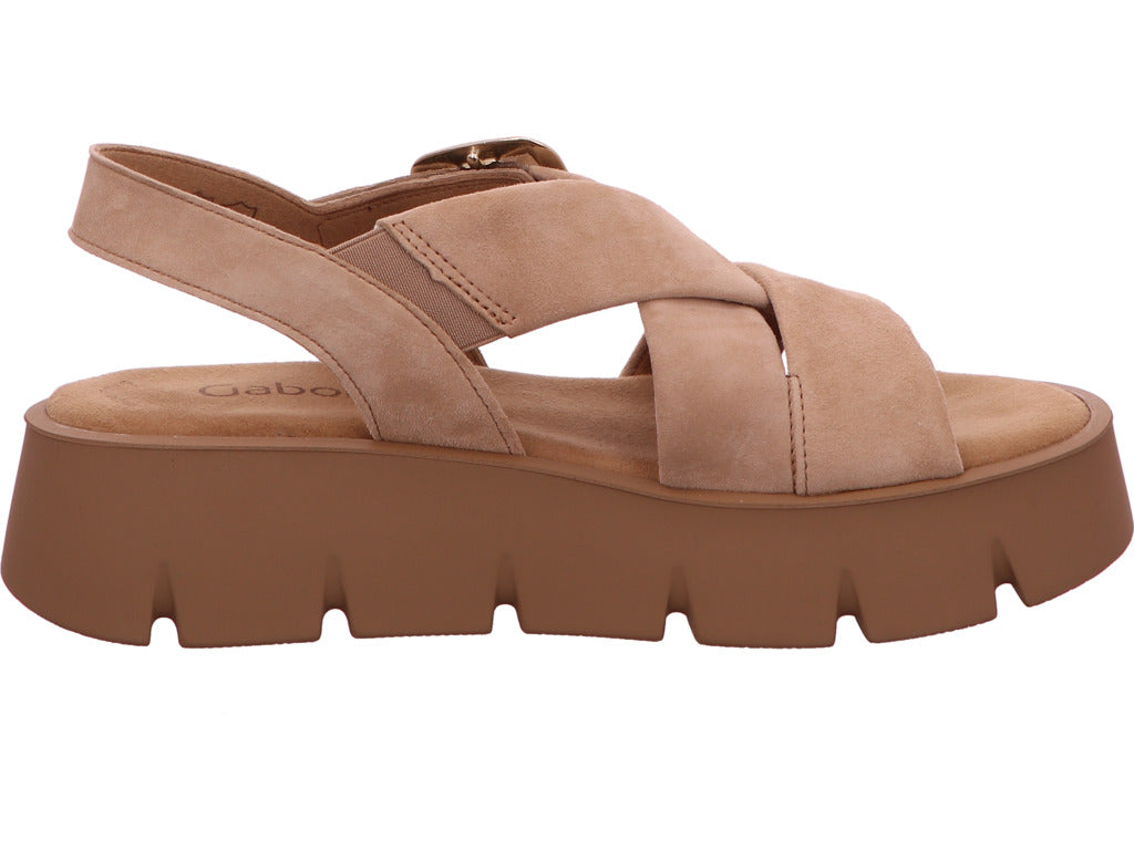 Gabor Damen Sandalette in beige