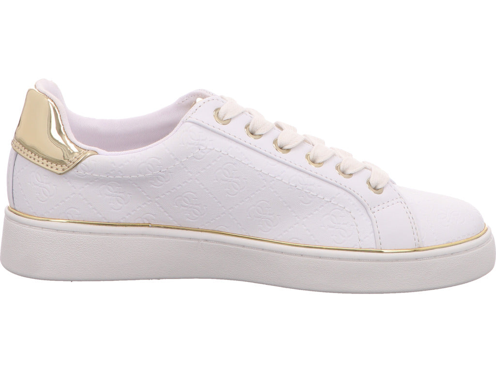 Guess Damen Sneaker Beckie in weiß-bunt-kombiniert