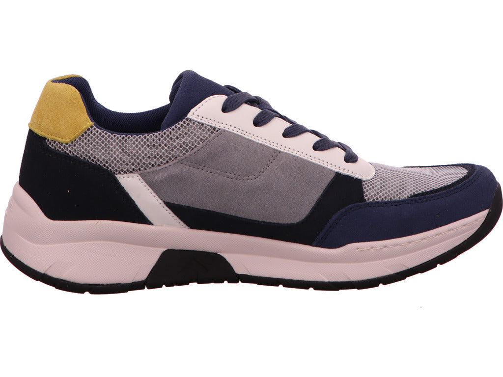 Josef Seibel Herren Halbschuh Mitchell 10 in blau-bunt-kombiniert