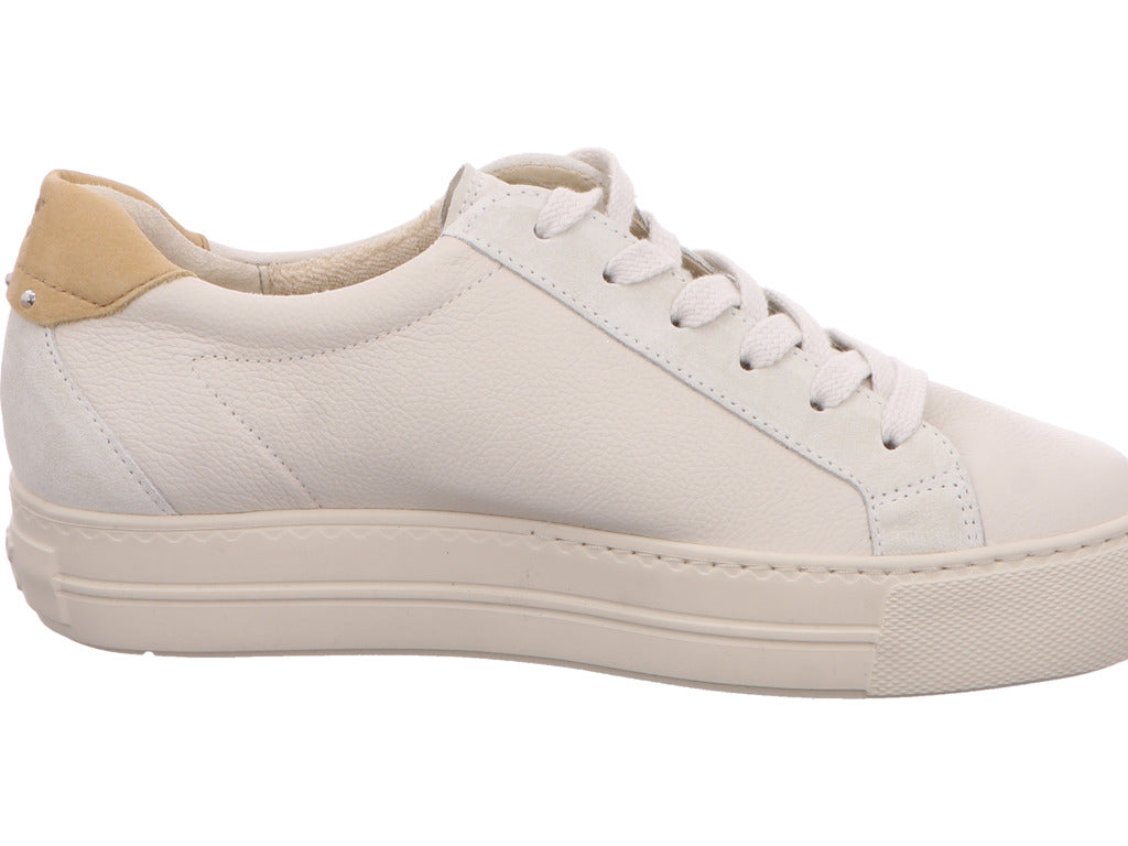 Paul Green Damen Sneaker in weiß-bunt-kombiniert