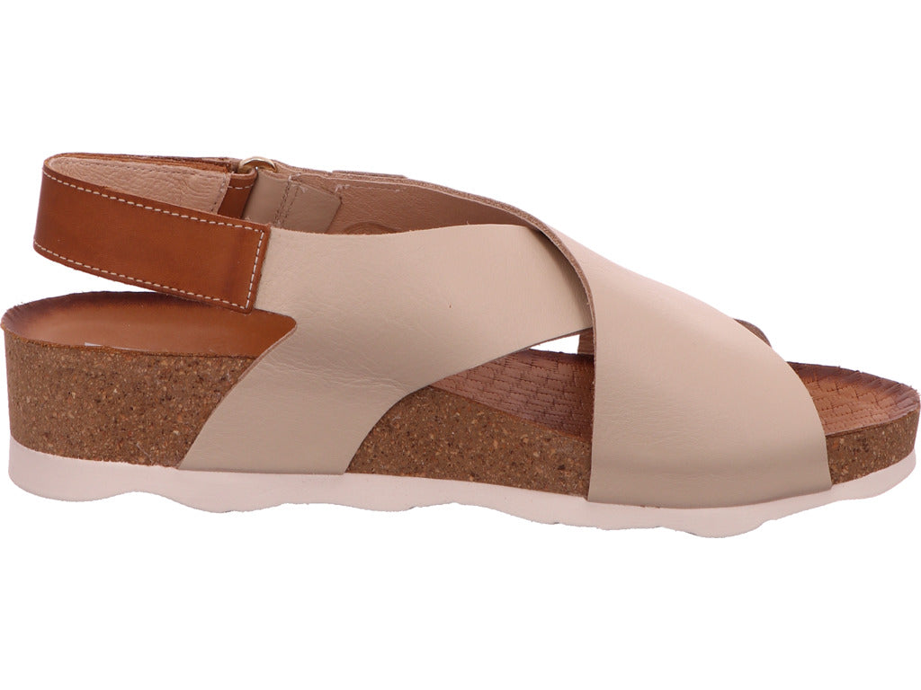 Pikolinos Damen Sandalette Mahon in hellbeige