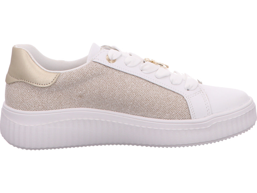 Remonte Damen Sneaker in weiß-bunt-kombiniert