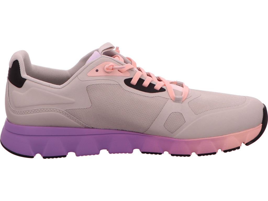 tenhaag Damen Sneaker in beige-bunt-kombiniert