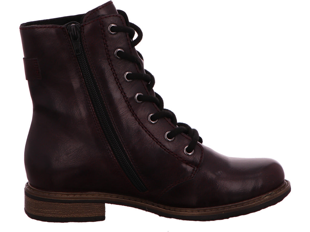 Rieker Damen Stiefel in schwarz-bunt-kombiniert