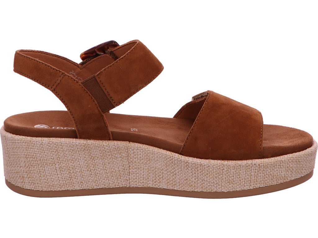 Remonte Damen Sandalette in hellbraun