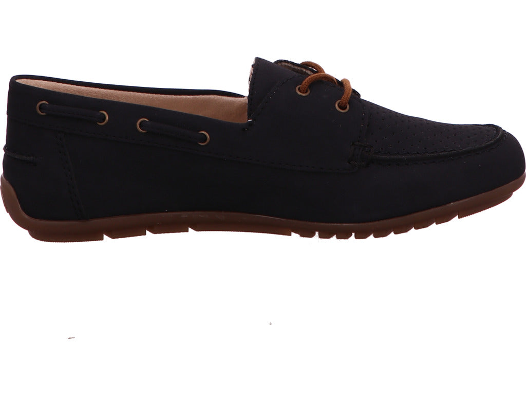 Rieker Damen Slipper in dunkelblau