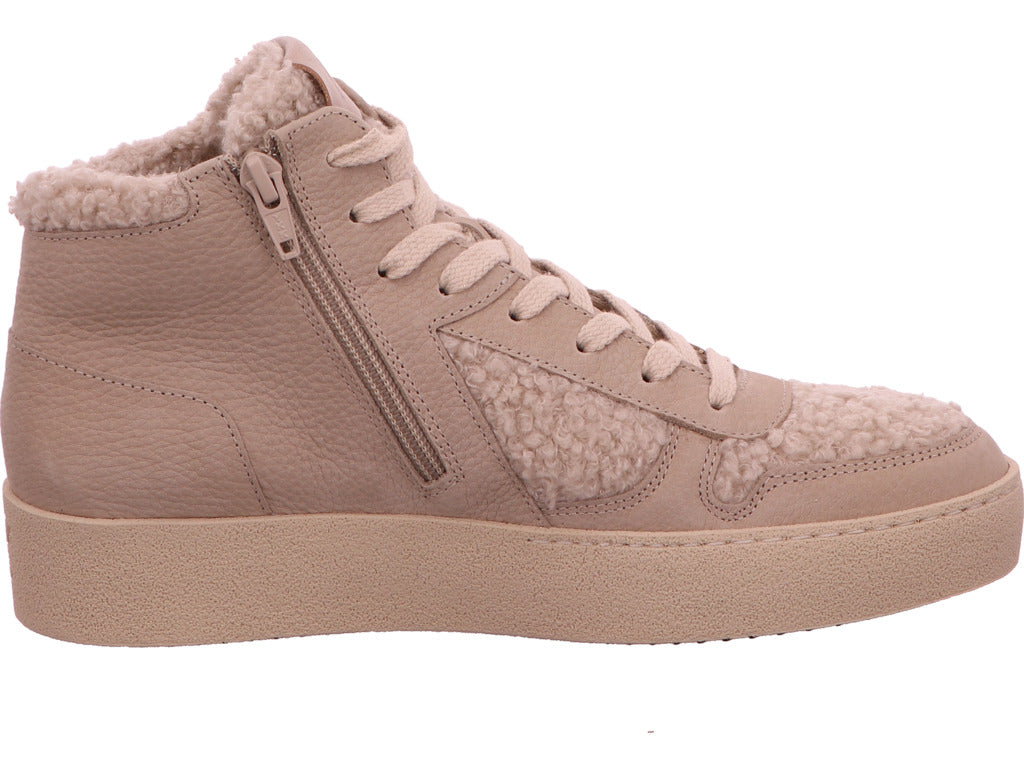 Paul Green Damen Stiefel in beige-bunt-kombiniert