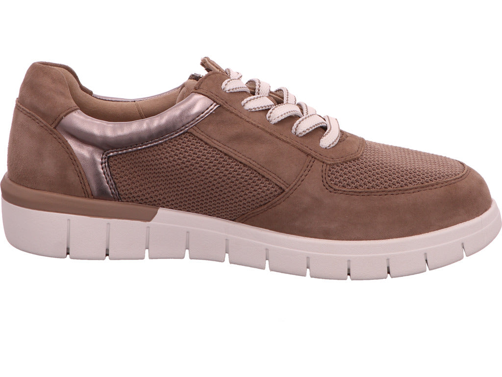 Caprice Damen Sneaker in dunkelbraun