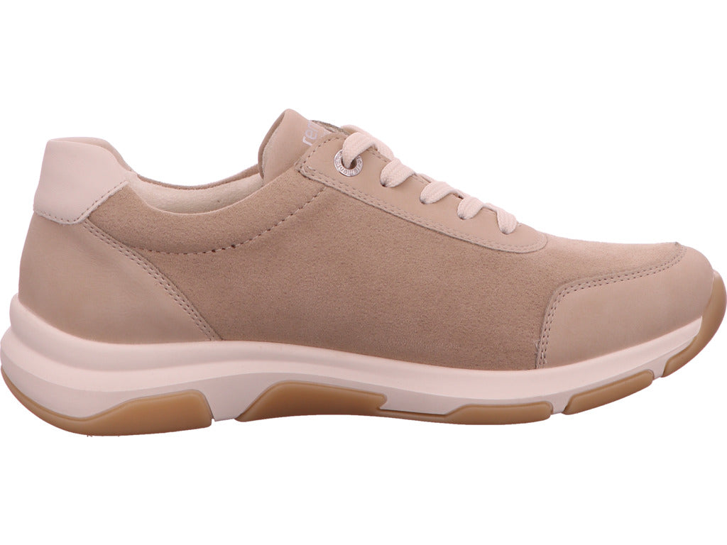 Remonte Damen Sneaker in beige-bunt-kombiniert