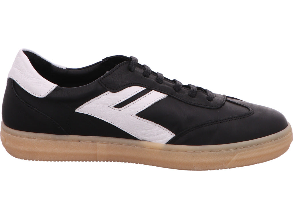 Andrea Conti Damen Sneaker in schwarz-weiß-kombiniert