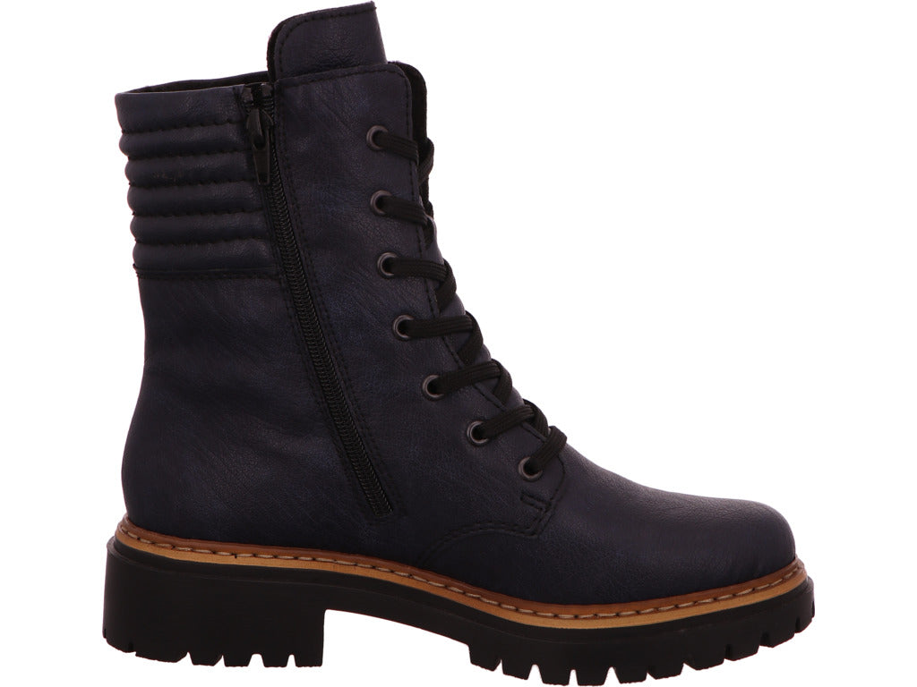 Rieker Damen Stiefel in dunkelblau