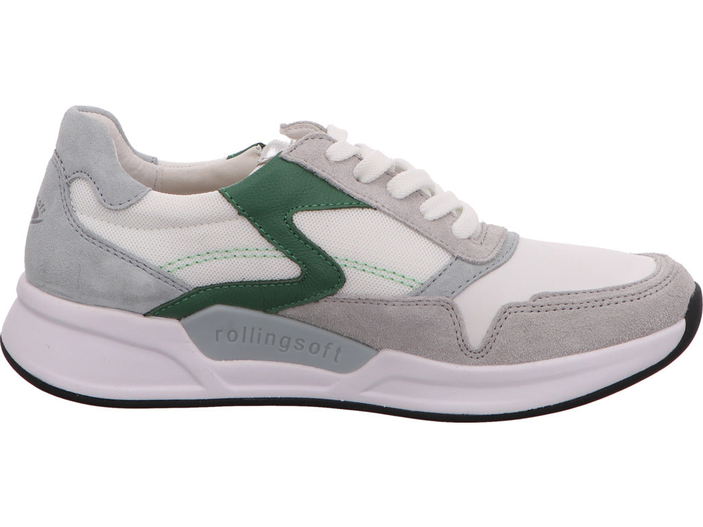 Gabor Comfort Damen Sneaker in weiß-bunt-kombiniert