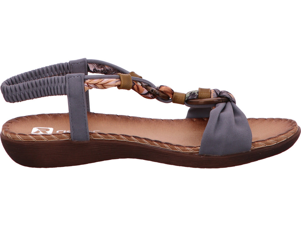 Rieker Damen Sandalette in hellblau