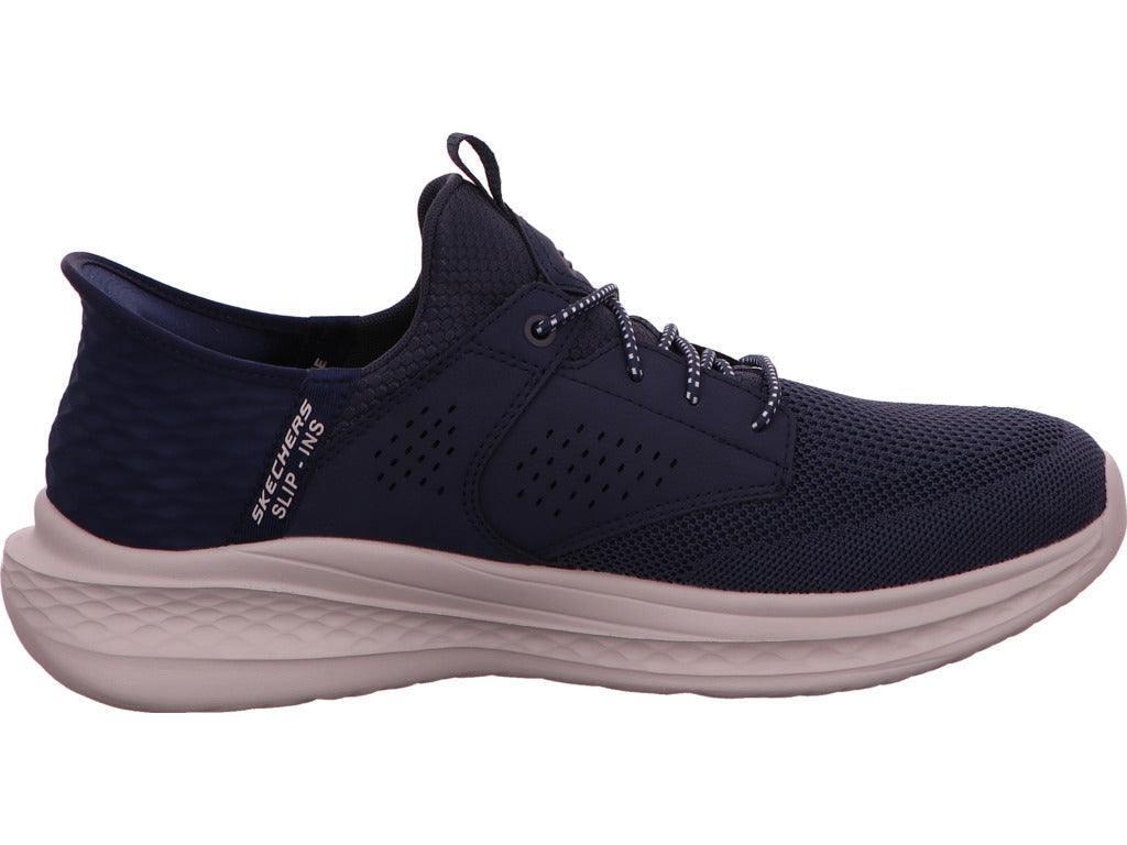 Skechers Herren Slipper Slade - Caster in dunkelblau