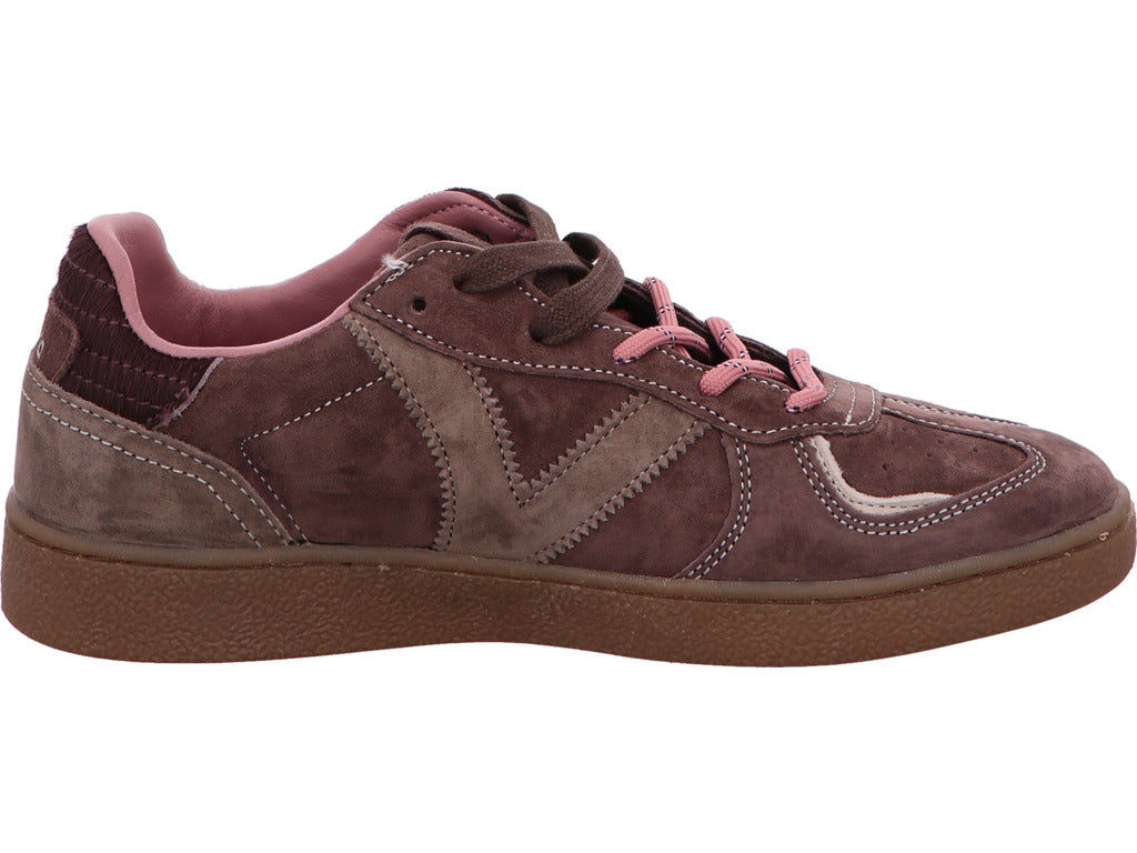 Victoria Damen Sneaker in braun-bunt-kombiniert