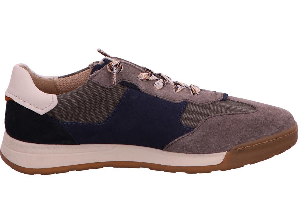 Josef Seibel Herren Halbschuh Blake 02 in blau-bunt-kombiniert