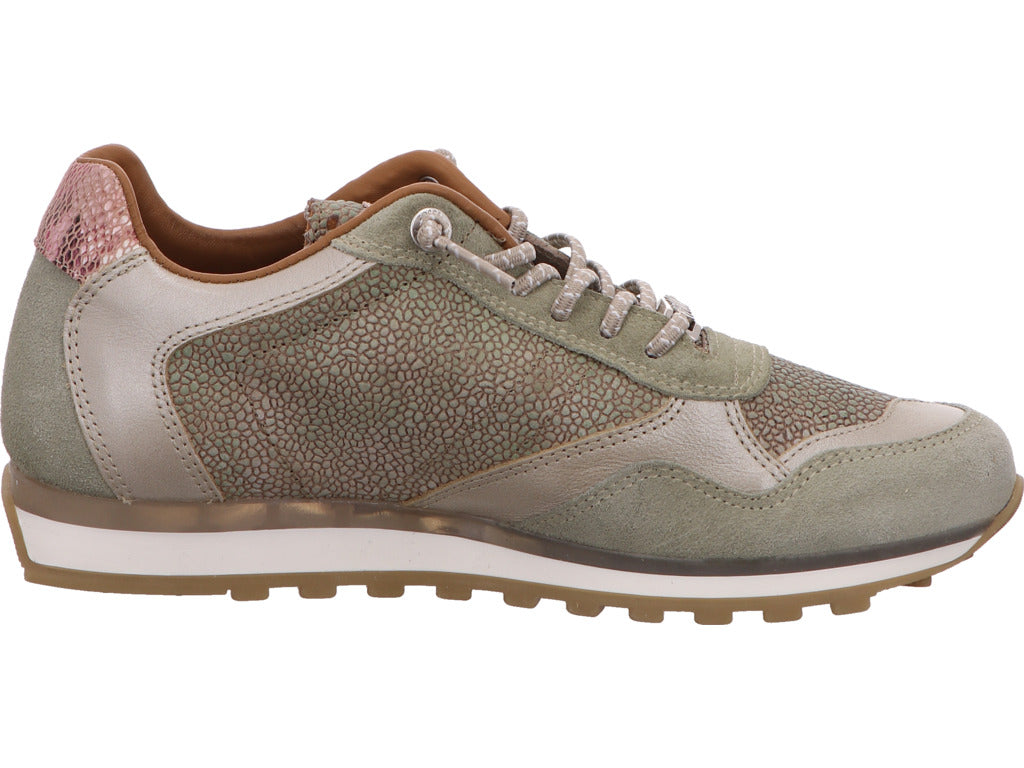 Cetti Damen Sneaker C848 Sra in grün-bunt-kombiniert