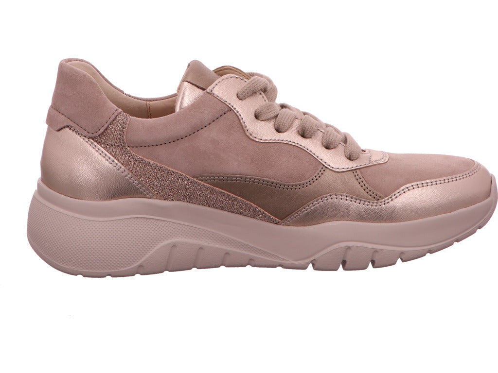 Gabor Damen Sneaker in beige-bunt-kombiniert