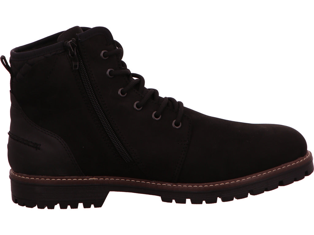 Rieker herenlaarzen in zwart