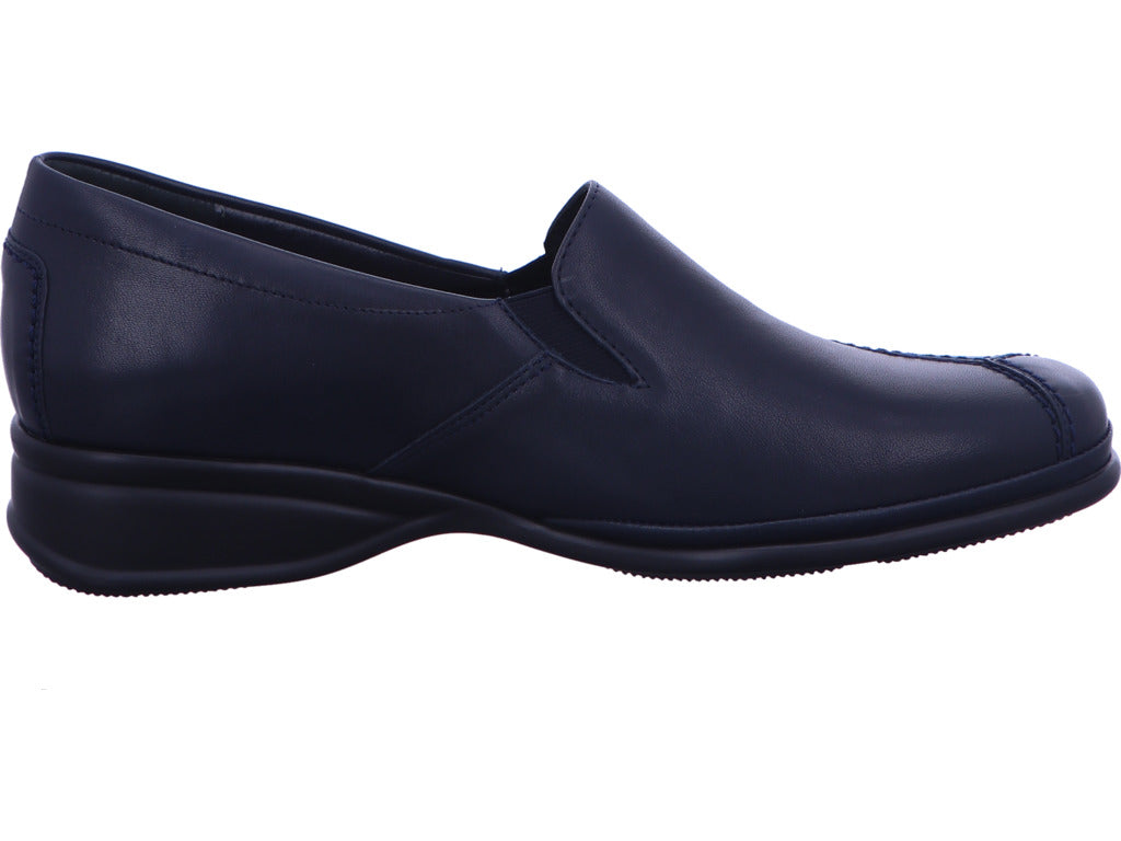 Semler Damen Slipper in dunkelblau