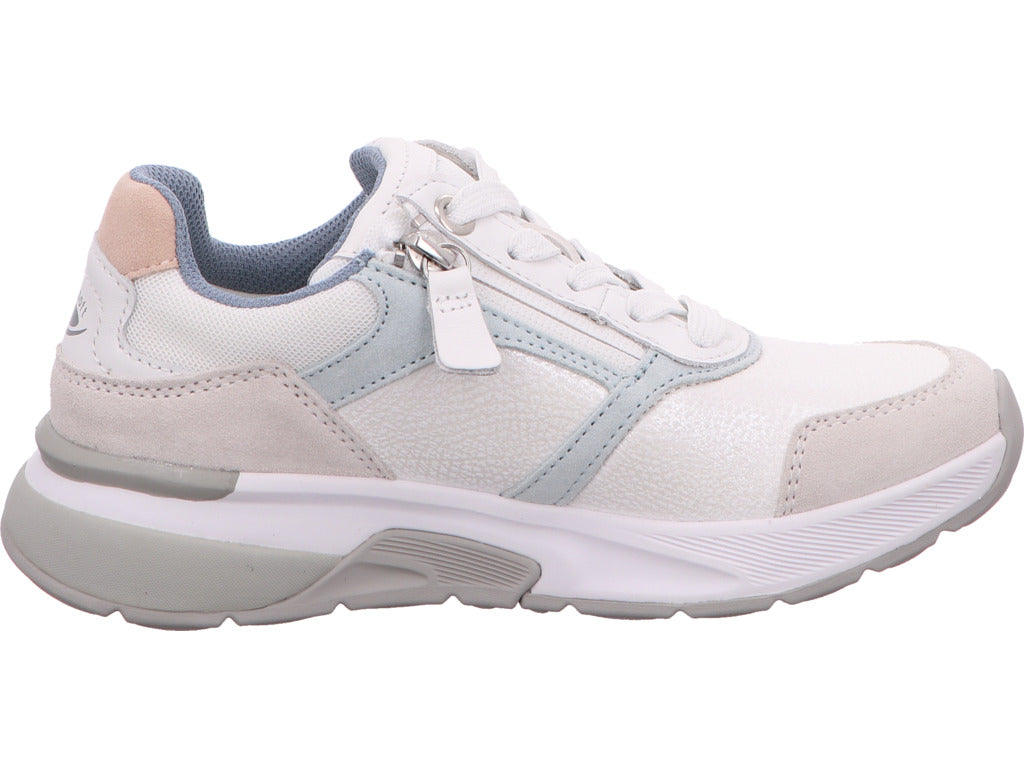 Gabor Comfort Damen Sneaker in weiß-bunt-kombiniert