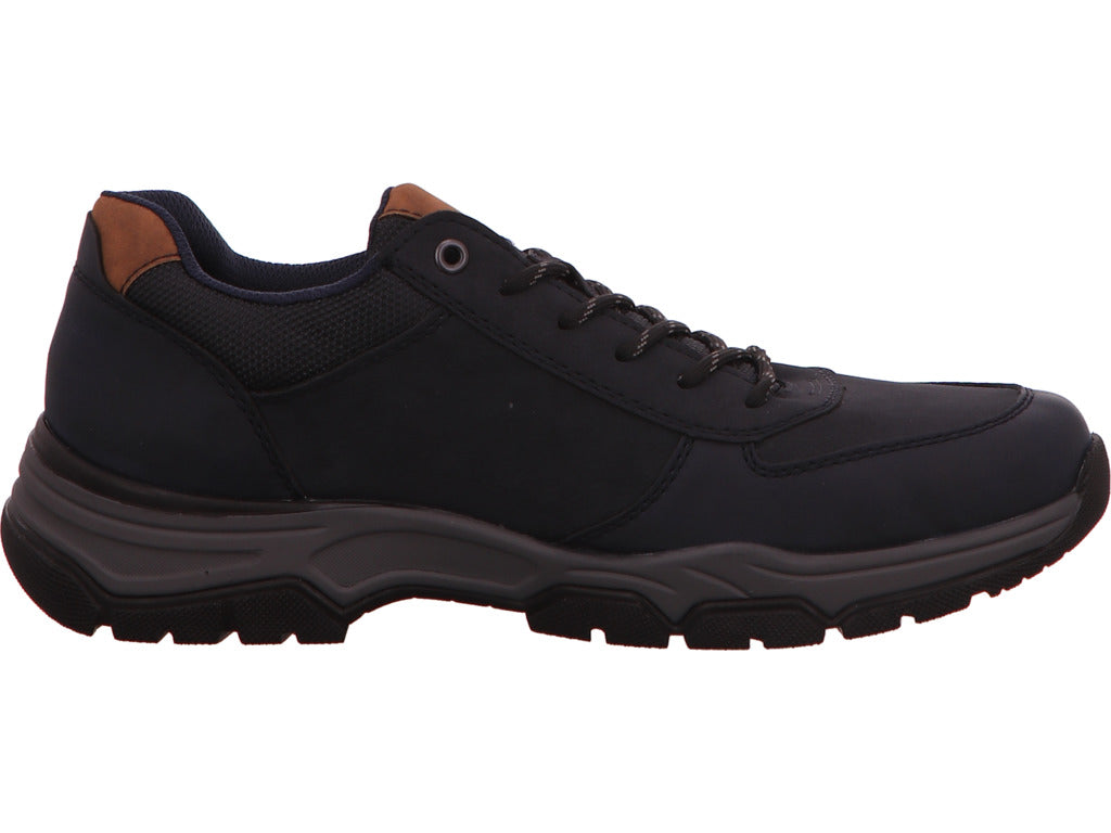 Rieker Herren Sneaker in blau-bunt-kombiniert