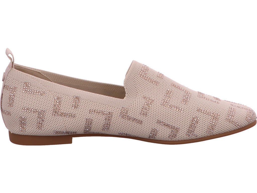La Strada Damen Slipper in hellbeige