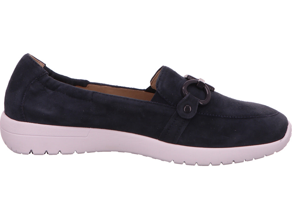 Caprice Damen Slipper in dunkelblau