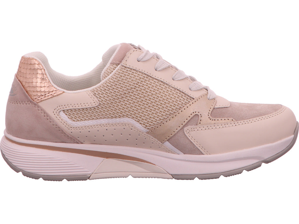 Gabor Damen Sneaker Rolling Soft in beige-bunt-kombiniert