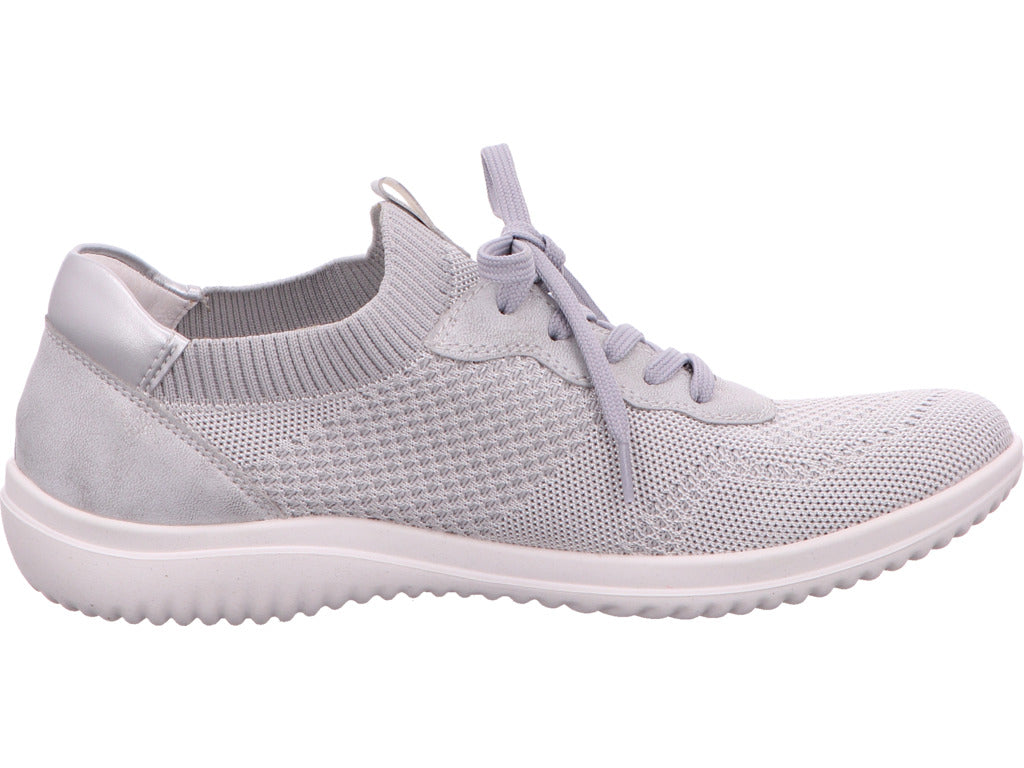 Remonte damessneakers in zilverkleurige uitvoering