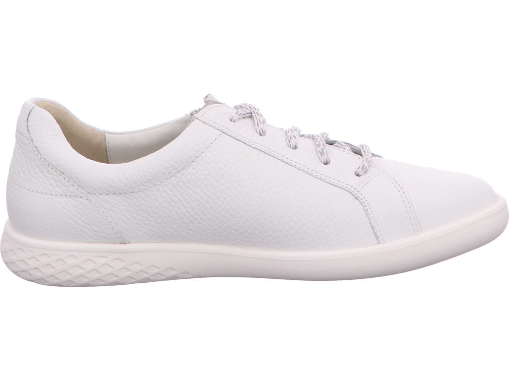 Waldläufer Damen Schnürschuh H-Cloé in weiß-bunt-kombiniert