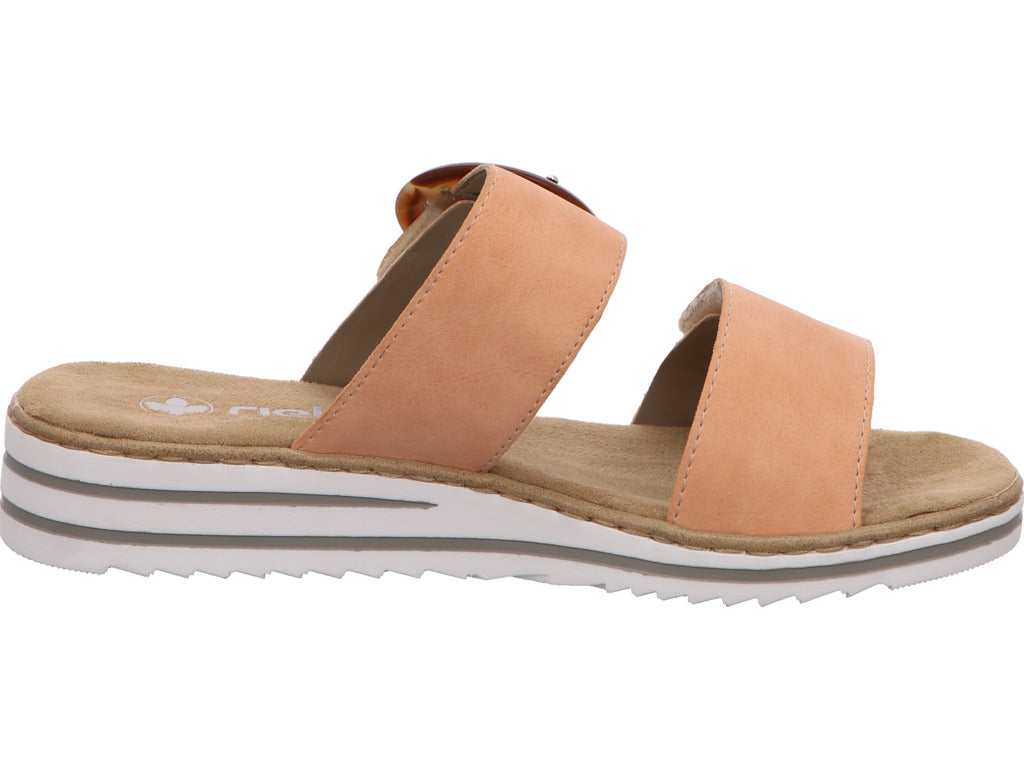 Rieker Damen Pantolette in orange