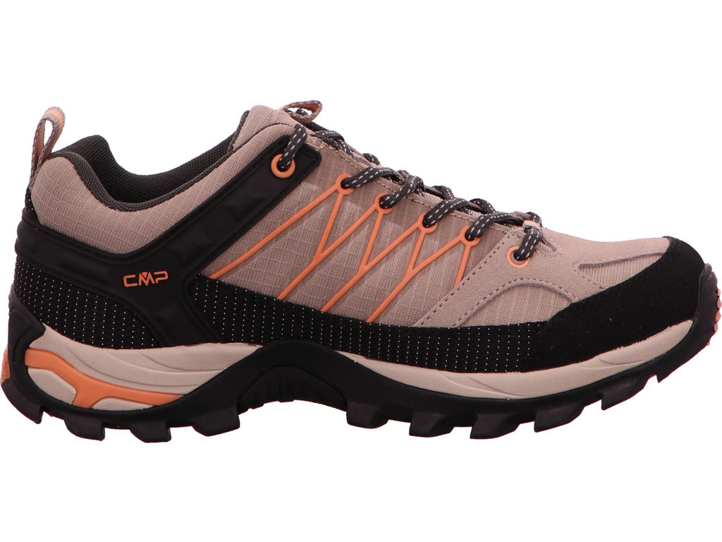 CMP Damen Wanderschuh Rigel Low in beige-bunt-kombiniert