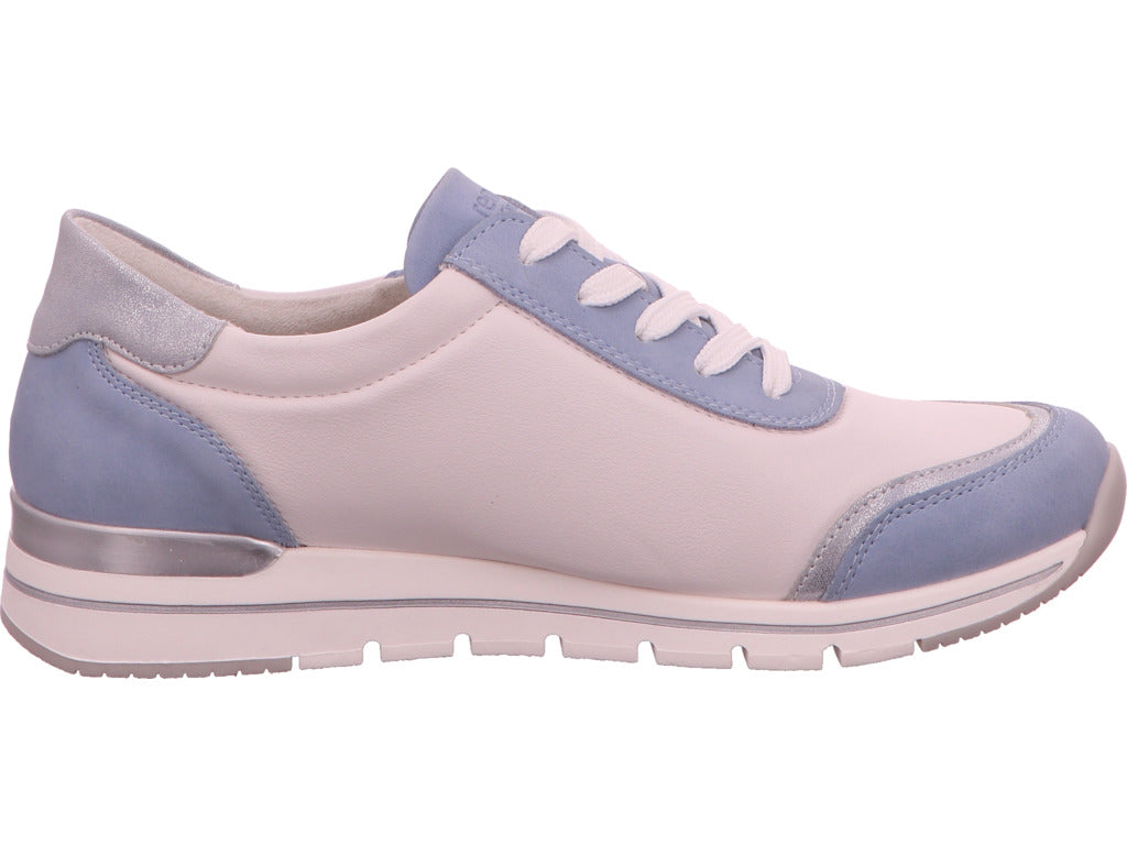 Remonte Damen Sneaker in blau-bunt-kombiniert