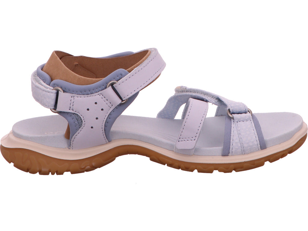 Ecco Damen Sandalette Offroad Yucatan Slim in blau-bunt-kombiniert